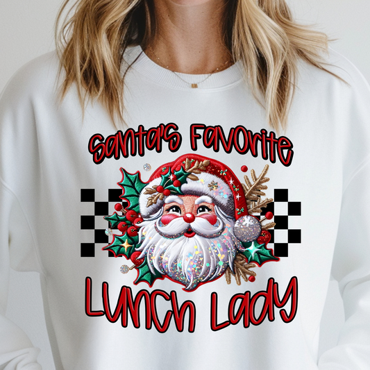 Santa’s Favorite Lunch Lady