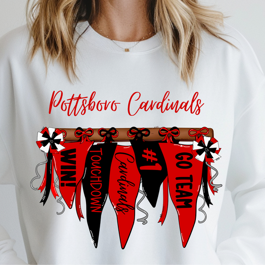Cardinals Pennant Flag