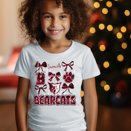Bearcat Bows-Toddler/Youth