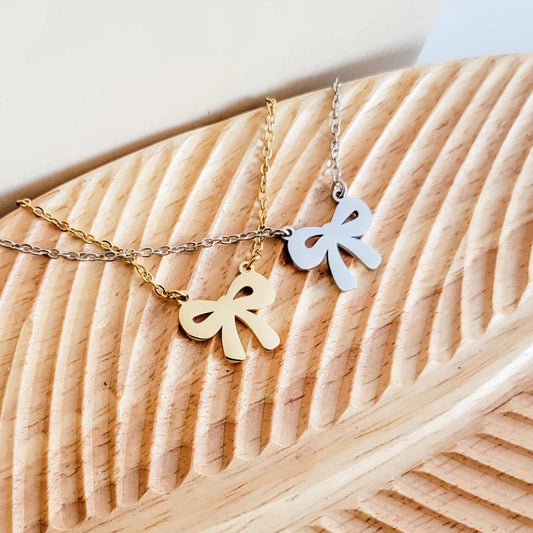 Bow Pendant Necklace